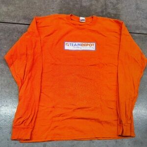 Orange Long Sleeve Shirt